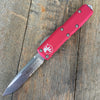 Microtech UTX-85 S/E OTF Red (3.125" Stonewashed) 231-11RD - GearBarrel.com