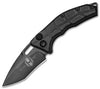 Heretic Knives Martyr Recurve Automatic Knife Black Tactical (3" Black) H012-6A-T - GearBarrel.com