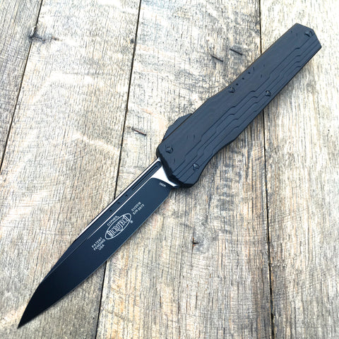 Microtech Cypher S/E OTF Automatic  (4" Tactical Black) 241-1T