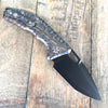 Heretic Knives Martyr Auto Flamed Titanium Flamed Hardware (DLC 3") - GearBarrel.com