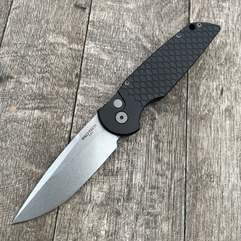 Pro-Tech  Knife Fish Scale Black TR-3 X1 SW