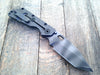 Strider SMF Tanto Folding Knife Green G-10 (3.9" Tiger Stripe) - GearBarrel.com