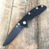 Hinderer Knives XM-18 Spanto Flipper Knife Black G-10 (3" DLC) - GearBarrel.com