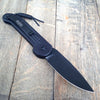 Microtech LUDT Tactical Automatic Knife (3.4" Black) 135-1T (M390) - GearBarrel.com