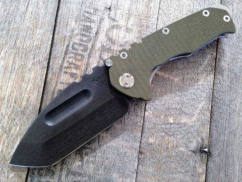 Medford Praetorian G/T Knife Green G-10 (3.75" PVD Black)