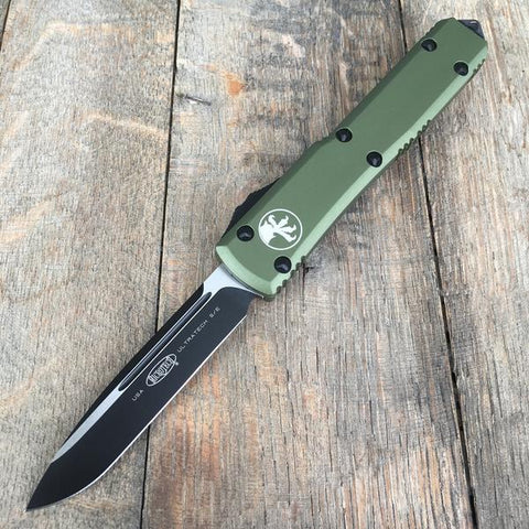Microtech Ultratech S/E OTF  Smooth Contoured  121-1CCOD (OD Green)