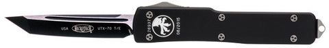 Microtech UTX-70 Tanto Automatic Knife (2.4" Black) 149-1