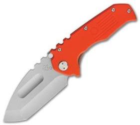 Medford Production Praetorian Liner Lock Knife Orange G-10 (3.75" SW) MKT