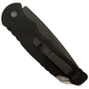 Protech TR-4.13 Tactical Response 4 Automatic Knife Super Grip (4" Black) - GearBarrel.com