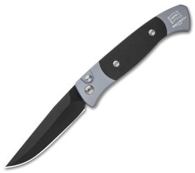 Pro-Tech Brend 2 Automatic Knife Aluminum/Black G-10 (2.9" Black) 1202