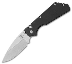 Strider + Protech PT Automatic Knife Black (2.75" Stonewash) 2301-SW