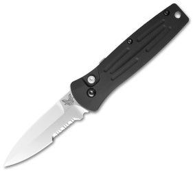 Benchmade Pardue Stimulus Automatic Knife (2.99" Satin Serr) 3551S