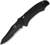 Benchmade 9555SBK Rift Automatic Knife (3.67" Black Serr) - GearBarrel.com