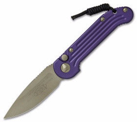 Microtech LUDT Automatic Knife Purple (3.4" Bronze) 135-13PU