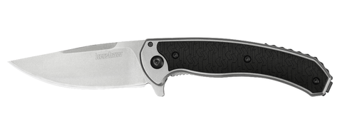 Kershaw Strobe Flipper Knife GFN (3.3" Stonewash) 1086 Diskin