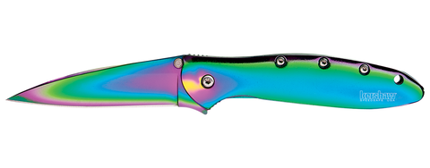 Kershaw Leek Spring Assisted Knife (3" Spectrum Plain) 1660VIB