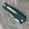 Medford Smooth Criminal  Flipper Knife Green (3" Tumbled)