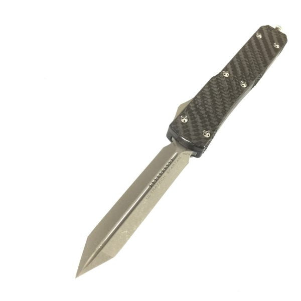 Microtech Ultratech Carbon Fiber OTF Automatic Knife 3.4 Dagger