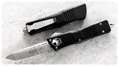 2016 Microtech Combat Troodon Tanto 144-11 (Stonewashed) - GearBarrel.com