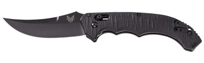Benchmade Bedlam Automatic Axis Knife (4" Black) 8600BK - GearBarrel.com