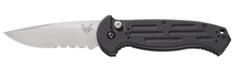 Benchmade 9051S AFO II Automatic Knife (3.56" Satin Serr)