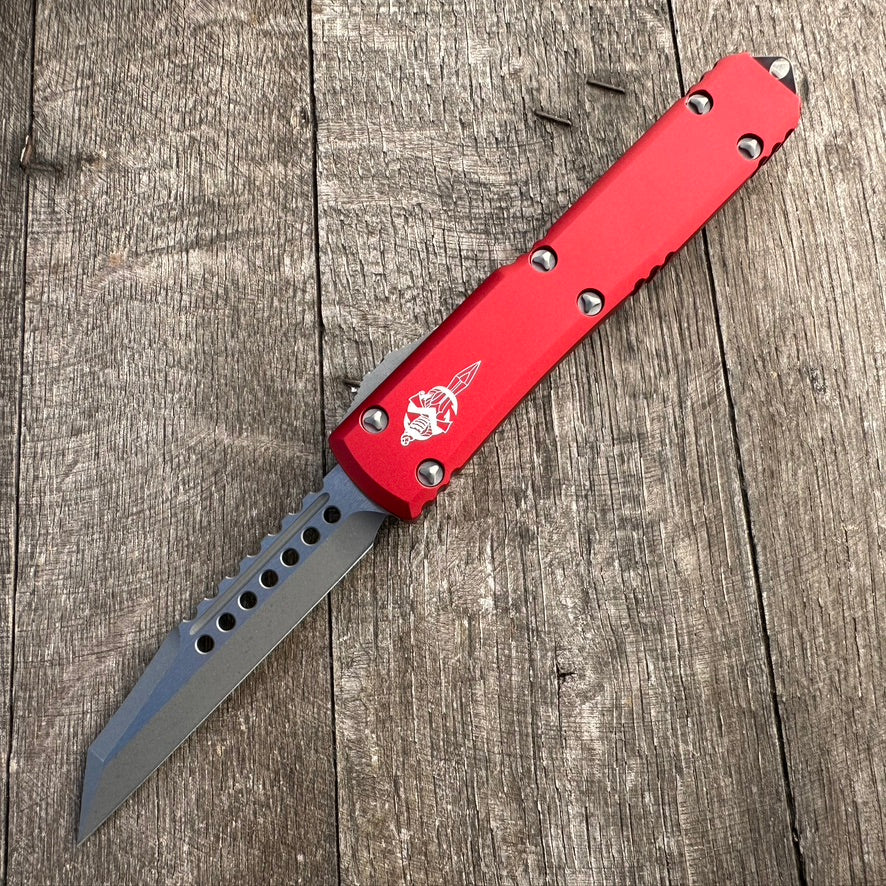 Microtech Ultratech Warhound Red Bronze Apocalyptic Standard Signature Series 119W-13APRDS