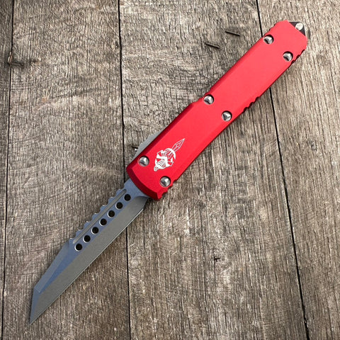 Microtech Ultratech Warhound Red Bronze Apocalyptic Standard Signature Series 119W-13APRDS