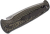 Benchmade CLA Drop Point Automatic Knife Black G-10 (3.4" Stonewash) 4300-1