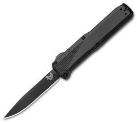 Benchmade 4600DLC Phaeton D/A OTF Automatic Knife Black (3.45" Black DLC)