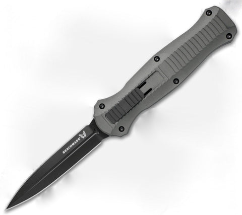 Benchmade Infidel OTF Automatic Knife Gray (3.95" Black) 3300BK-1601