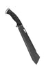 DPx HEFT 12 CHOP Fixed Blade Knife Shred CF w/ Black Sheath (12.5" Black SW) - GearBarrel.com