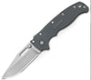 Demko Knives AD20.5 Clip Point Shark Lock Knife Gray FRN (3" Stonewash)