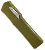Heretic Knives Cleric Tanto OTF Automatic Knife OD Green (3.5" Stonewash) H014-2A-GREEN - GearBarrel.com