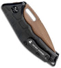 Heretic Knives Martyr Recurve Automatic Knife Black PVD Tactical (3" Bronze) H012-7A-T - GearBarrel.com