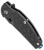 Hinderer Knives Jurassic Frame Lock Knife Black G-10 (3.375" Black DLC) - GearBarrel.com