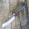 Medford Praetorian T  Rainbow Anodizedd  ( 3.75" Drop Point) S35Vn - GearBarrel.com