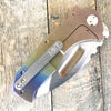 Medford Praetorian T  Rainbow Anodizedd  ( 3.75" Drop Point) S35Vn - GearBarrel.com