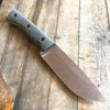 Fiddleback Forge Production Camp Knife Black Canvas Micarta (6.5" Stonewash) - GearBarrel.com