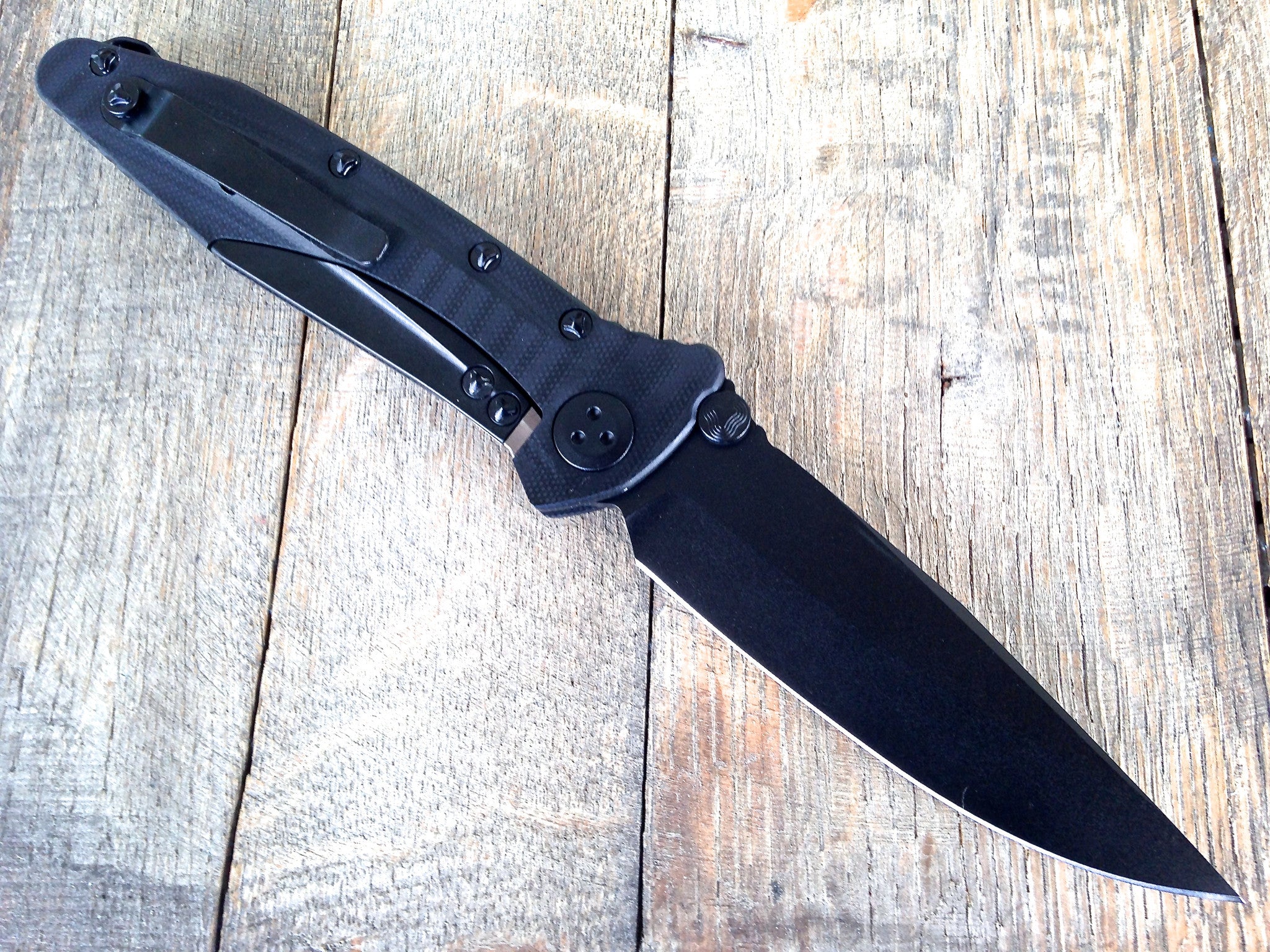 2015 Microtech Socom Delta S/E Folding Knife G-10 (4" Black) 159-1T ...