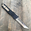 Microtech Signature Series Combat Troodon Carbon Fiber Hellhound OTF , Bronze Blade (219-13CF) - GearBarrel.com