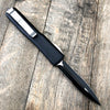 Microtech Ultratech OTF Knife D/E (3.4" Black Serr) 122-2 - GearBarrel.com