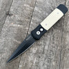 Protech Godson Automatic Ivory Micarta Scales (Black Blade) 752