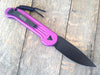 Microtech LUDT Tactical Automatic Knife (3.4" Violet) 135-1VI - GearBarrel.com