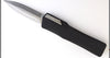 Heretic Knives Cleric Dagger OTF Automatic Black (3.5" Stonewash) - GearBarrel.com