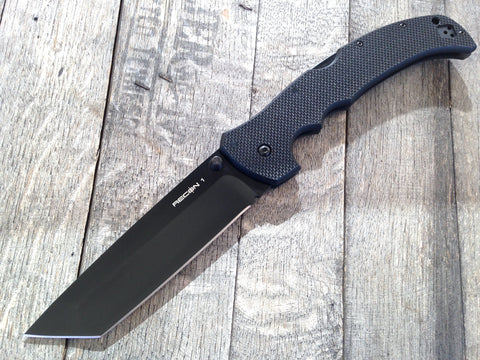 Cold Steel XL Recon 1 Knife Tanto (5.5" Black Plain) 27TXLT