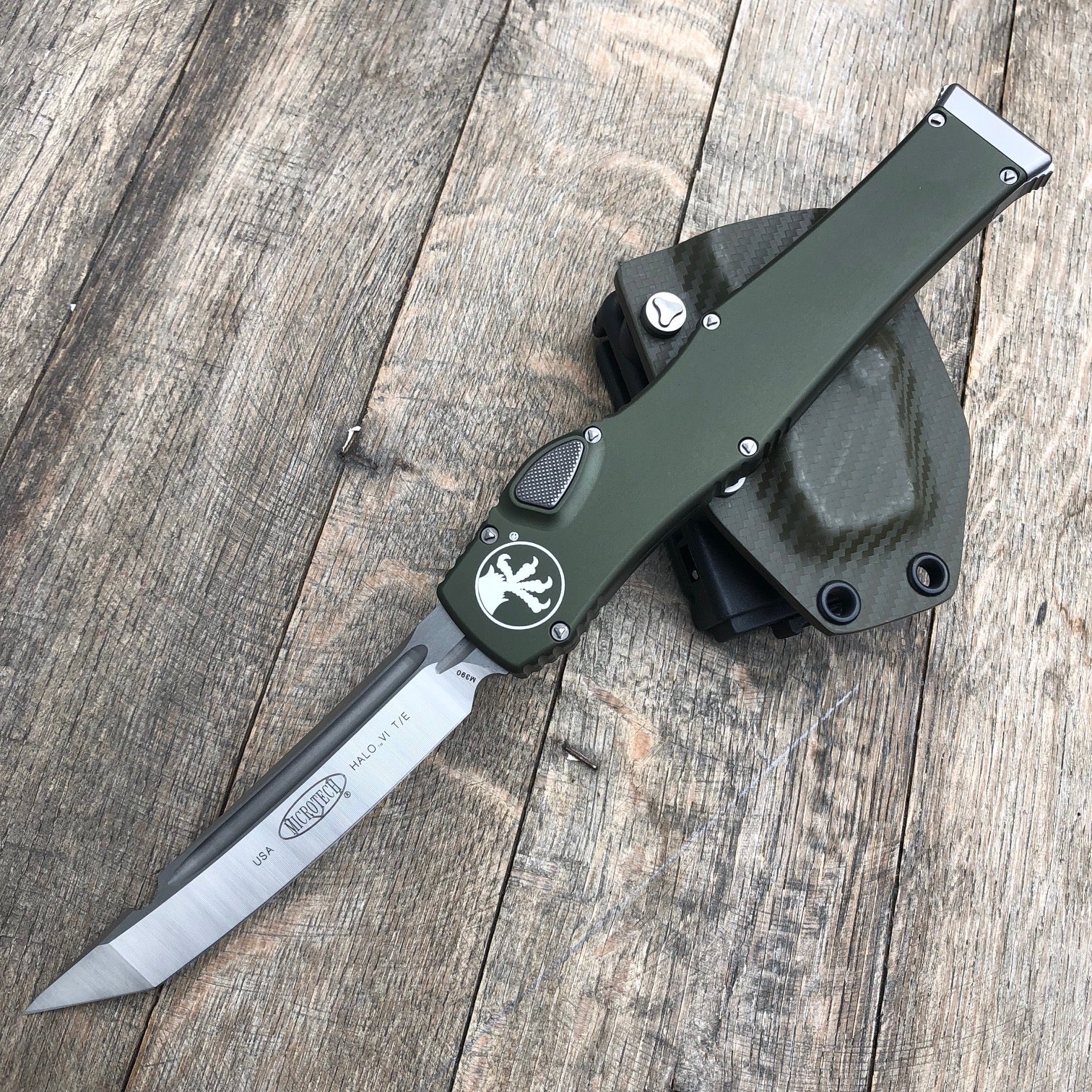 Microtech 250 Microtech Halo VI T/E OTF Tanto (4.4