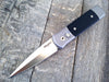 Protech Godson Knife Grey Handle w/ Black G-10 (3.2" Satin Plain) 700 - GearBarrel.com