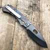 Medford Colonial G Knife Black G-10 (3.5" PVD) Flamed MKT - GearBarrel.com