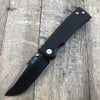 Chaves Ultramar Redencion Street Drop Point Knife Black G-10/PVD Ti (3.25"  Black) - GearBarrel.com
