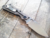 Strider SnG Black GG Gunner Grip Folding Knife (3.5" Stonewash Plain) - GearBarrel.com